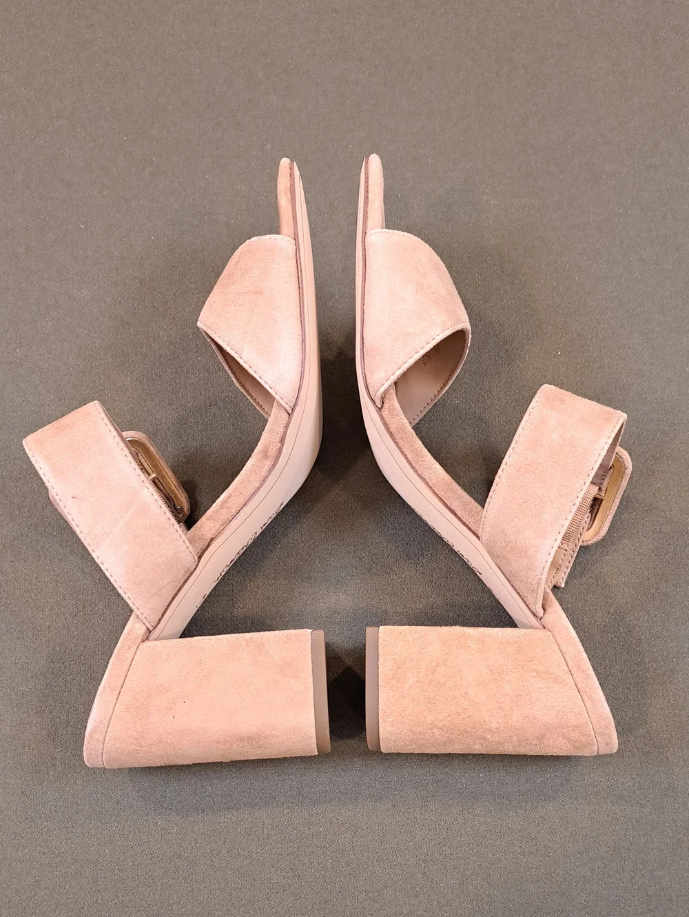 Sam Edelman Signature Collection Dawn Sandal - Color: Tan Suede - Size: 9